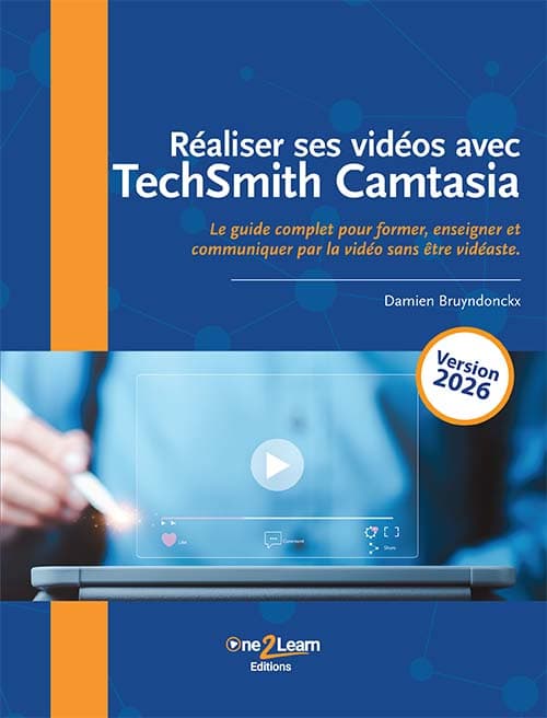 Couverture du livre - Réaliser ses vidéos avec TechSmith Camtasia