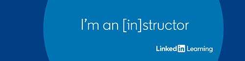 Badge officiel - LinkedIn Learning Instructor